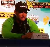 Motocross US - Hangtown : Chad Reed déjà en tête du championnat