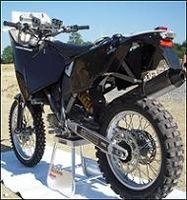 Dakar : La BMW d'André Lenoble avance