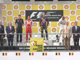 Formule 1 - Grand Prix de Belgique : le joli coup de Greenpeace