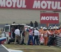 MotoGP : état critique mais stable pour Alex De Angelis
