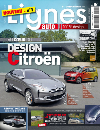 Design : LIGNESauto est dans les bacs