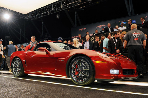 Vente aux enchères Barret-Jackson : 200 000 dollars pour la Corvette Z06 au profit des sinistrés d’Haïti