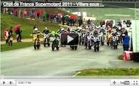 Supermotard, Villars sous Écot 2011: le team Luc1 en video.