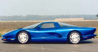 Une Corvette à moteur central au SEMA show
