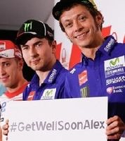 MotoGP - Valentino Rossi : « finir sur le podium, devant Jorge »