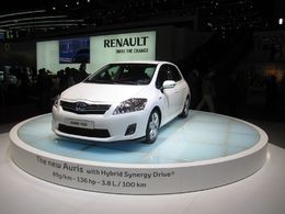 En direct du Salon de Genève 2010 : la Toyota Auris Hybrid Synergy Drive
