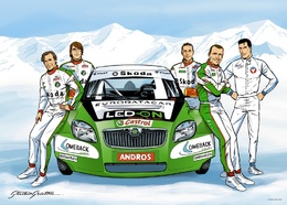 Skoda France annonce son 5ème pilote et se félicite de ses ventes 2009