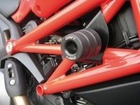 Chaft: tampon pare-carter pour Ducati Monster.