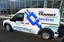 Deux Transit Connect électriques déjà commandés par la société AT&T