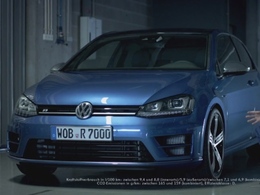 Sébastien Ogier assure la pub de la VW Golf R