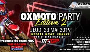 MXGP France : Tim Gajser présent à la Oxmoto Party 2