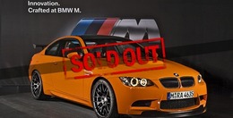 BMW M3 GTS : ne cherchez plus, c'est tout vendu
