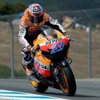 Moto GP - Laguna Seca D.1: Casey Stoner inscrit la première référence