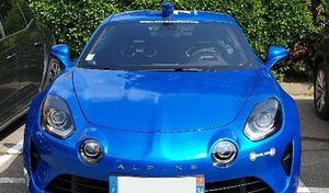 La gendarmerie a essayé l'Alpine A110