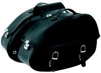 Du cuir pour les sacoches latérales A-Pro Apache.