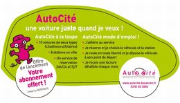 La Ville de Besançon a lancé son service d'auto-partage : AutoCité