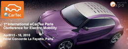 La Conférence eCarTec Paris 2010 dédiée aux véhicules électriques