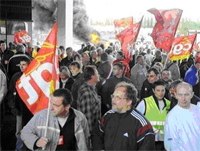 Renault-Sandouville : les protestations continuent