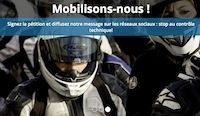 "Stop au contrôle technique": la pétition FFMC