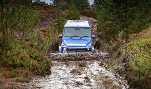 Mercedes traverse une partie du Royaume-Uni sans utiliser une seule route
