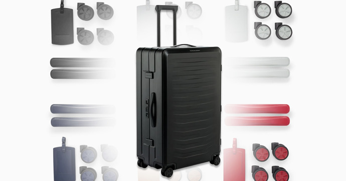 Qui veut personnaliser la nouvelle valise Porsche Design ?