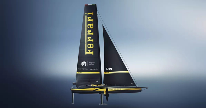 Ferrari dévoile l’Hypersail, sa Formule 1 des mers