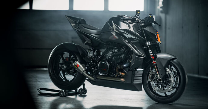 KTM 1390 Super Duke RR Track : la bête ne fait plus aucun compromis