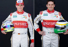 F1 Force India : Fisico et Sutil confirmés pour 2009