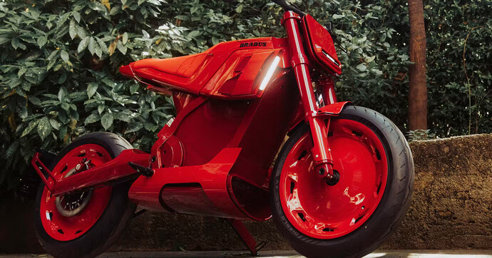 Brabus se met à la moto électrique et choisit une marque française