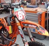 La 250 KTM de Jeffrey Herlings