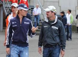 Barrichello à Rosberg : "va-t'en de là !"