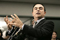 Carlos Ghosn: 7.44 millions d'euros de revenus 2006