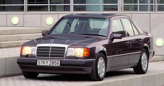 Mercedes 400E W124 : la puissance d’un V8 dans une robe d’une discrétion absolue, le sleeper ultime ?