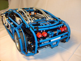La Bugatti Veyron la moins chère du monde est construite en Legos