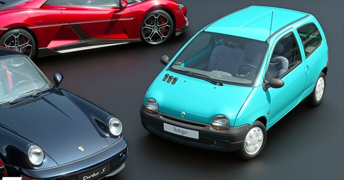 Ça y est, la Twingo première génération déboule dans Gran Turismo 7