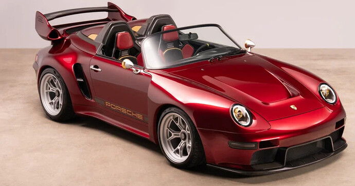 Cette étrange Porsche tente de rendre hommage à Iron Man