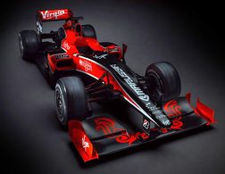 F1 : la Virgin VR-01 en rouge et noir (j'exilerai ma peur)