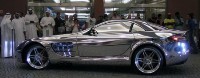 McLaren Mercedes SLR: chromée des jantes à l'aileron!