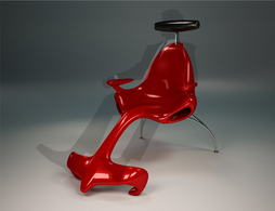 Chaise F1 par Alexander Christoff : my other car is a canapé