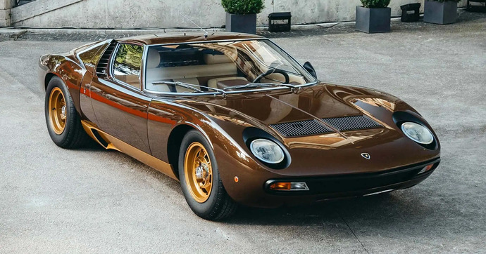 Voici ce qu’il se passe lorsque Lamborghini met 3 ans à restaurer une Miura