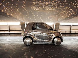 La Smart électrique adopte un look disco