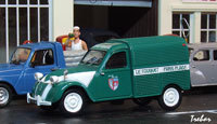 Miniature : 1/43ème - CITROËN 2cv AZU