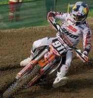 Jordi Tixier sur une KTM officielle en 2012
