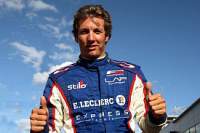 Julien Jousse au départ des 24 Heures du Mans avec Luc Alphand Aventures