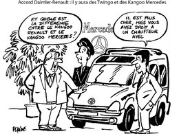 Le dessin du jour – Twingo et Kangoo se paient une étoile