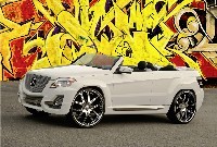 SEMA Show: Mercedes GLK en folie!
