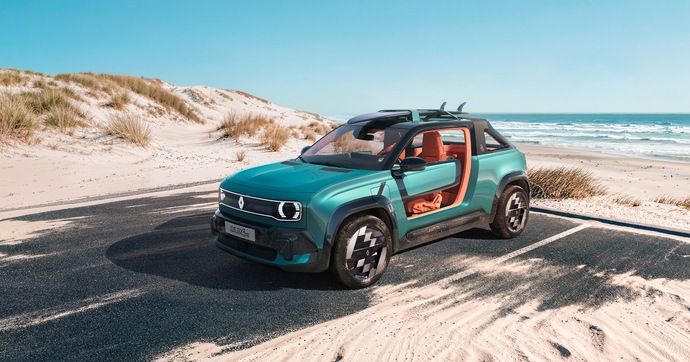 La Renault 4 JP4X4 électrique fait envie comme une Méhari mais pour l’instant, il n’y a aucune promesse