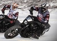 Vidéo X-Games : la Harley Davidson Street sur la glace