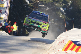 WRC Suède Jour 2 : Loeb patine, Hirvonen s'échappe