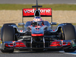 Jenson Button sur le circuit de Bathurst avec sa F1 McLaren, c'est du sport